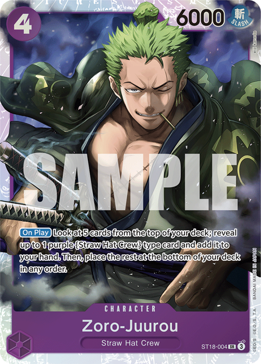 Zoro-Juurou ST18-004 Full hd image