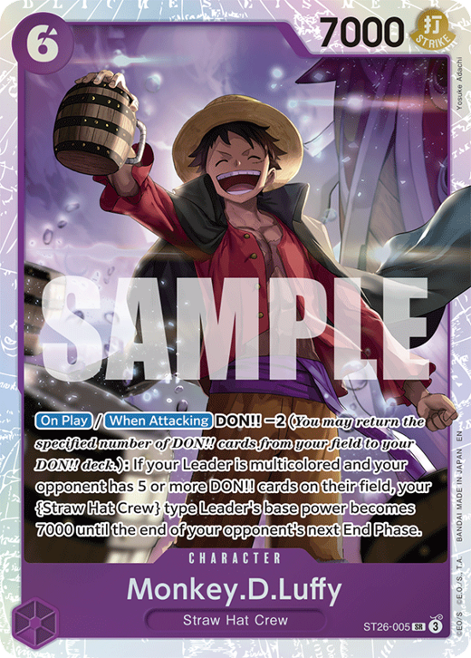 Monkey.D.Luffy ST26-005 Full hd image