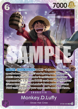 Monkey.D.Luffy ST26-005 image