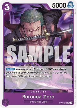 Roronoa Zoro OP09-076