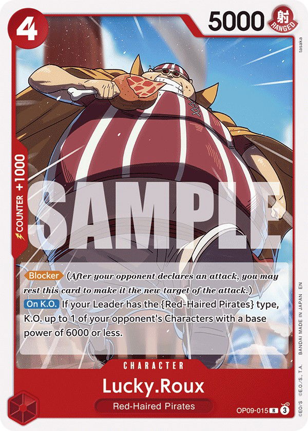 Lucky.Roux OP09-015 Crop image Wallpaper