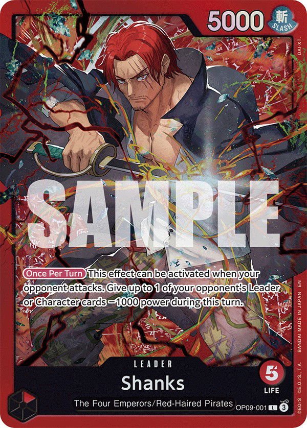 Shanks OP09-001 Crop image Wallpaper