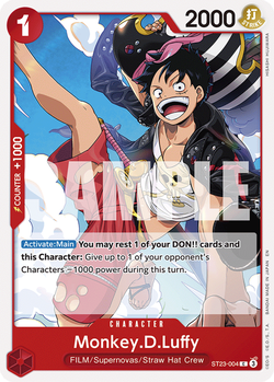 Monkey.D.Luffy ST23-004 image
