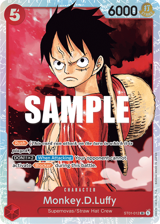 Monkey.D.Luffy ST01-012 image