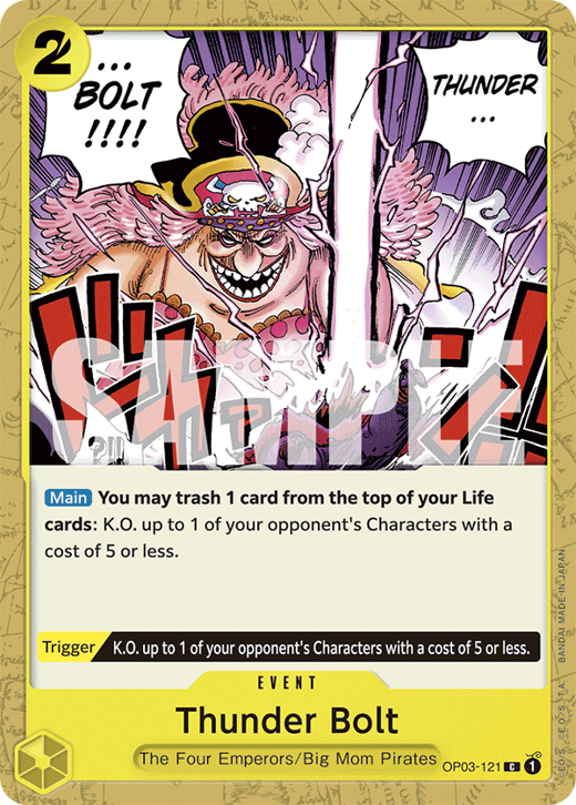Thunder Bolt OP03-121 Full hd image