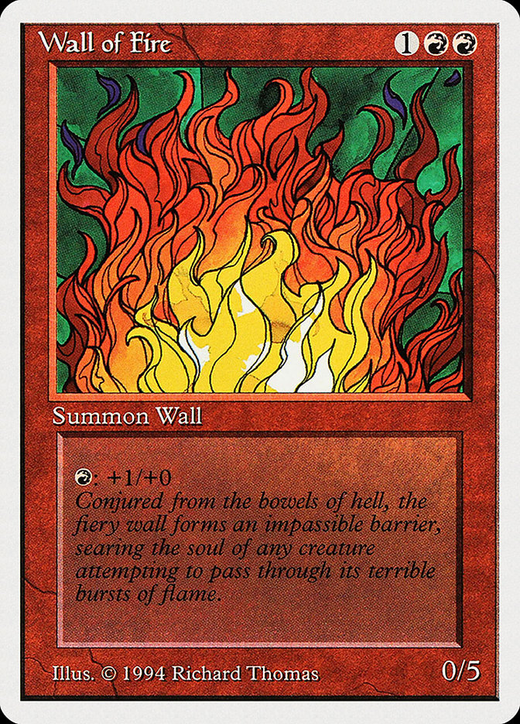 Muro de fuego image