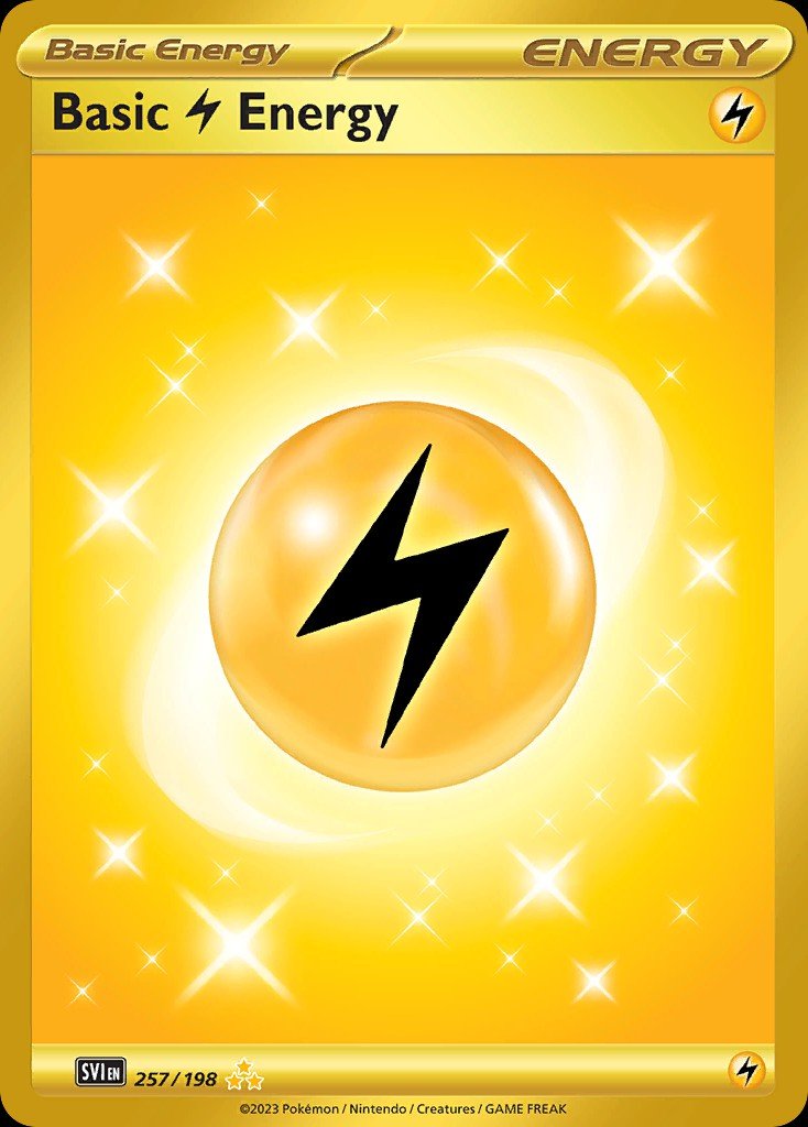 Basic Lightning Energy sv1 257 Crop image Wallpaper