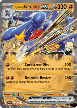 Cynthia's Garchomp ex DRI 104 image