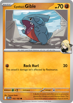 Cynthia's Gible DRI 102 image