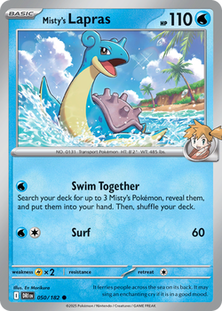 Misty's Lapras DRI 50 image