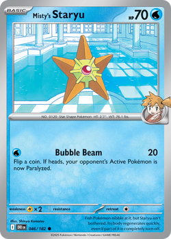 Misty's Staryu DRI 46 image
