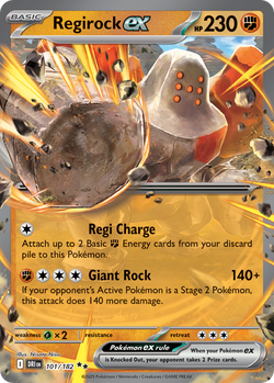 Regirock ex DRI 101 image