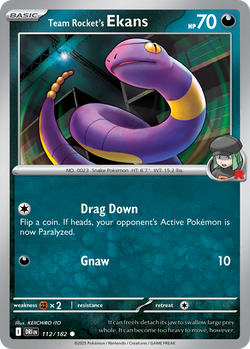 Team Rocket's Ekans DRI 112 image