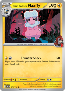 Team Rocket's Flaaffy DRI 73 image