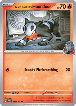 Team Rocket's Houndour DRI 37 image
