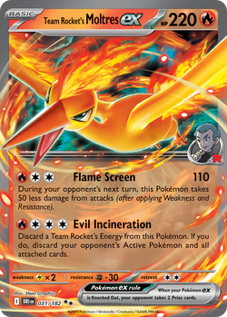 Team Rocket's Moltres ex DRI 31 image