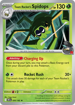 Team Rocket's Spidops DRI 20 image