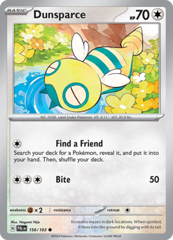 Dunsparce sv2 156 image