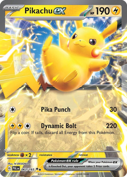 Pikachu ex sv2 63 image