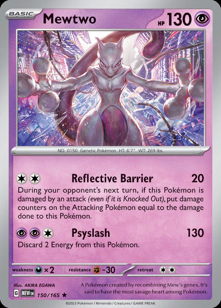 Mewtwo sv3pt5 150  Pokemon TCG POK Cards