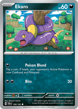 Ekans TEF 100 translates to Abo TEF 100 in French.