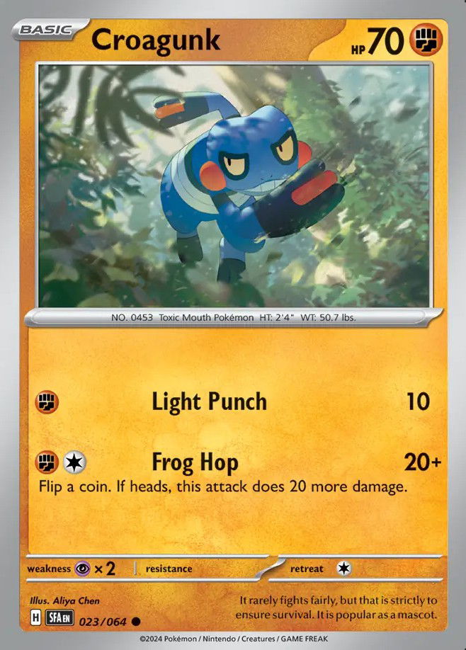 Croagunk SFA 23 Crop image Wallpaper