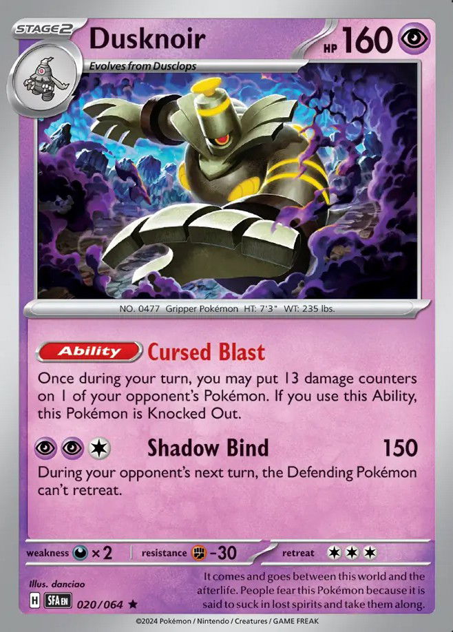 Dusknoir SFA 20 Crop image Wallpaper