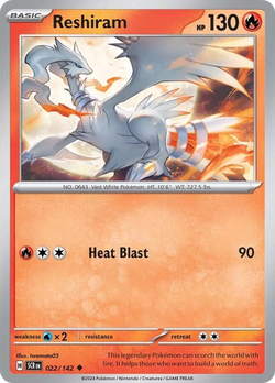 Reshiram SCR 22