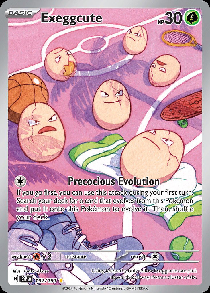 Exeggcute SSP 192 Crop image Wallpaper