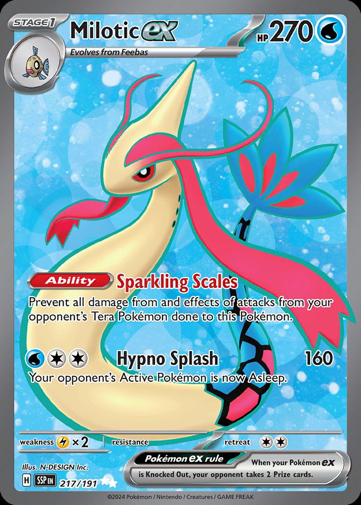 Milotic ex SSP 217 Crop image Wallpaper