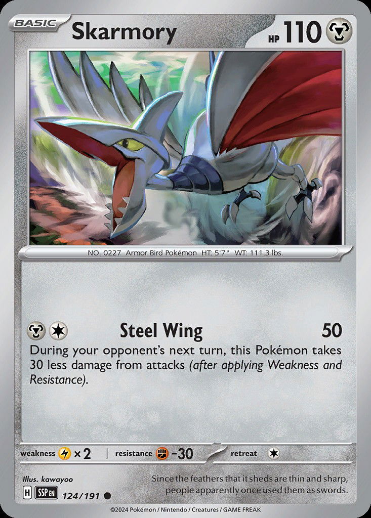 Skarmory SSP 124 Crop image Wallpaper