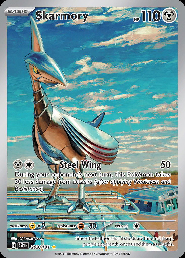 Skarmory SSP 209 Crop image Wallpaper