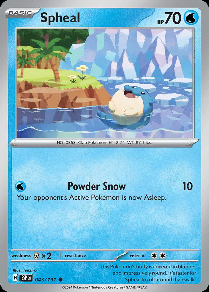 Spheal SSP 43 Crop image Wallpaper