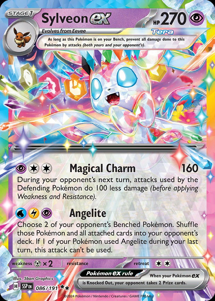 Sylveon ex SSP 86 Crop image Wallpaper