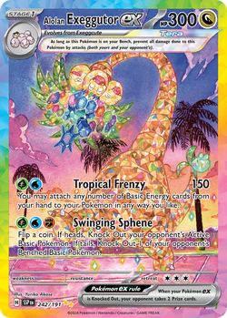 Alolan Exeggutor ex SSP 242