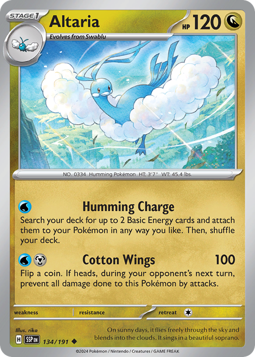 Altaria SSP 134 Full hd image