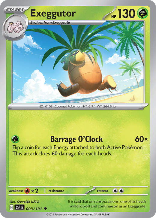 Exeggutor SSP 3 Full hd image