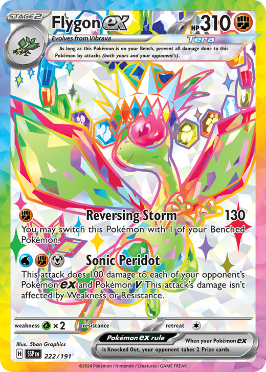 Flygon ex SSP 222 Full hd image