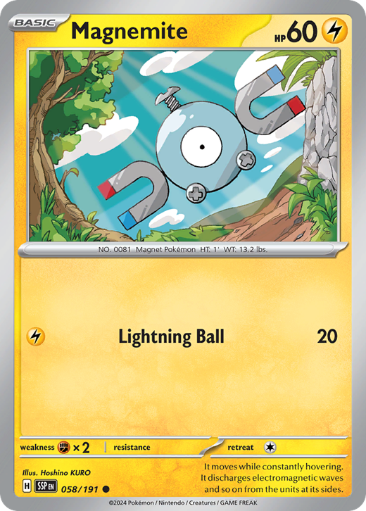 Magnemite SSP 58 Full hd image