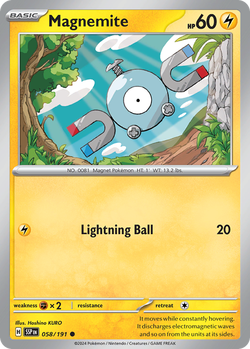 Magnemite SSP 58 image