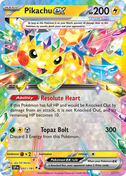 Pikachu ex SSP 57 image