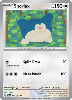 Snorlax SSP 144 image