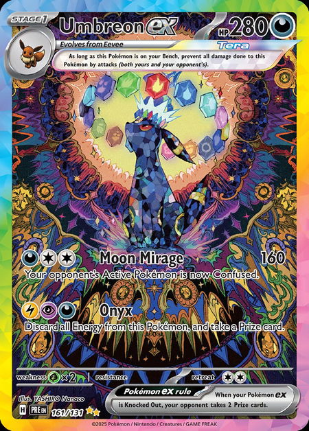 Umbreon ex PRE 161