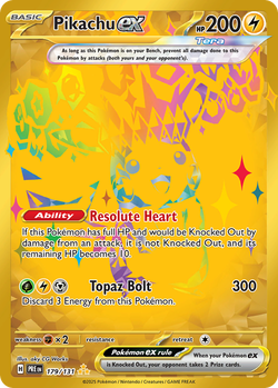 Pikachu ex PRE 179 image