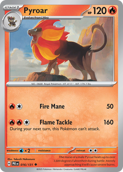 Pyroar PRE 16 image