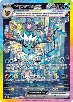 Vaporeon ex PRE 149 image