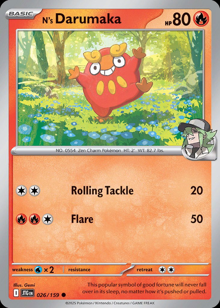 N's Darumaka JTG 26 Crop image Wallpaper