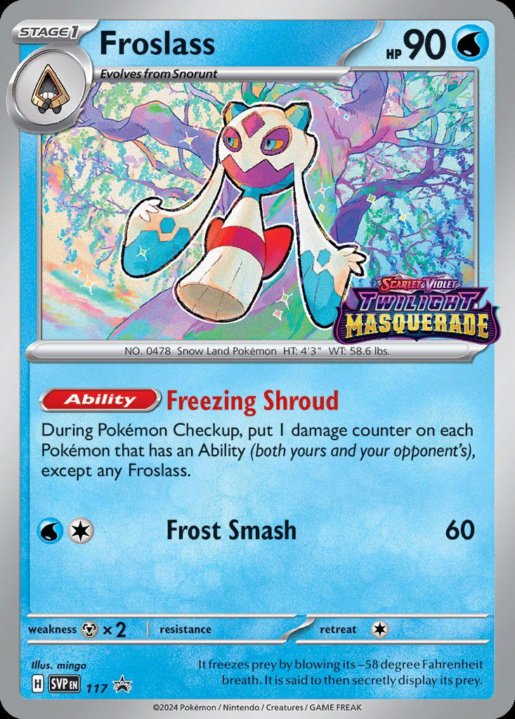 Froslass PR-SV 117 Crop image Wallpaper