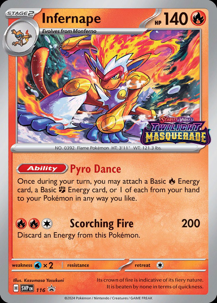 Infernape svp 116 Crop image Wallpaper