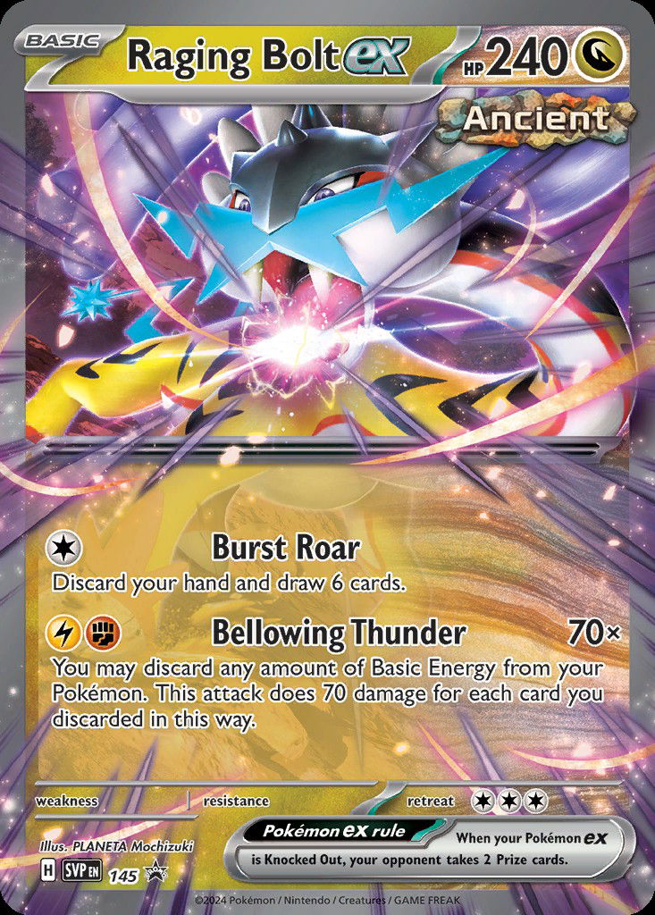 Raging Bolt ex PR-SV 145 Crop image Wallpaper